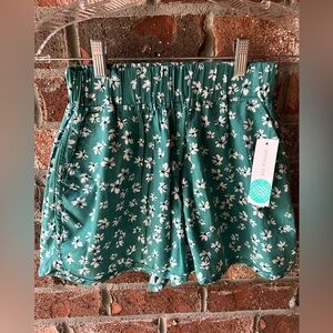 NWT - Market & Spruce Jolene High Rise Dolphin Hem Shorts size small